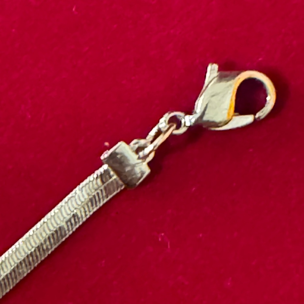 Dior Silver Tone Bracelet Dior Logo Beautiful - Picture 8 of 13